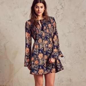 Tularosa Audrey Dress in Himalayan Floral